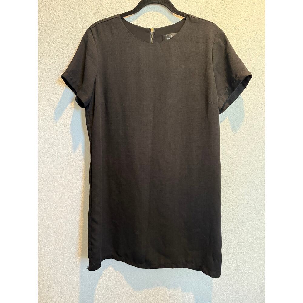 Lulus Shift and Shout Dress Black Size M